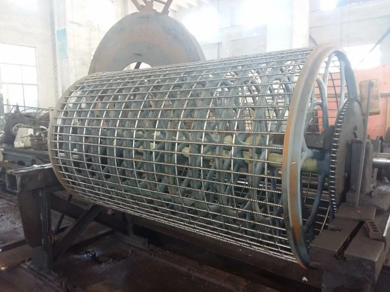 Cast Iron Winding Type Cylinder Mould in Paper Mill