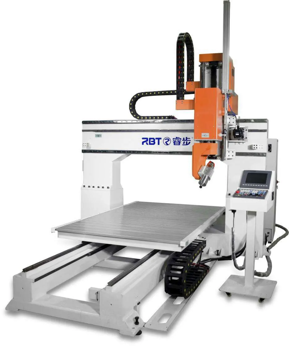 Rbt 5 Axis CNC Punching and Cutting Machine for Car Plastic Parts, ABS Body Shell, Cup Holder for Front Seat