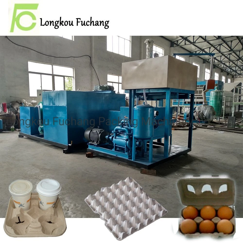 Rotary Egg Tray Forming Make Machines with Drying System
