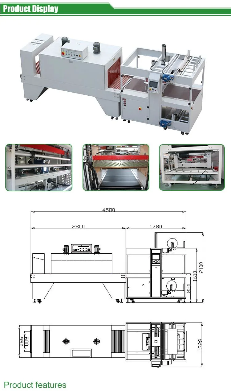 Automatic Sealing and Shrink Wraopping Machine for Carton Boxes