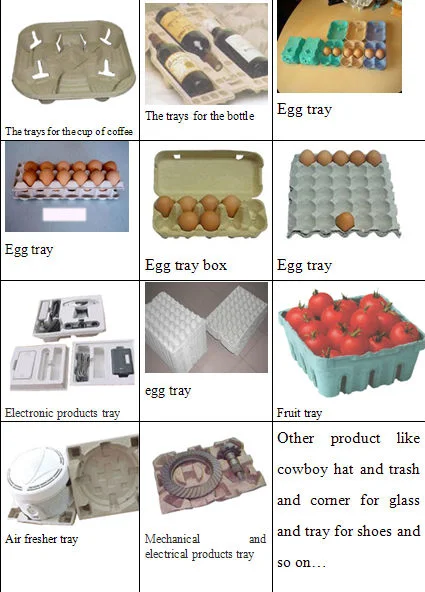 20-100kw Electronic Products Tray Waste Paper Pulp Molding Machine Egg Tray Making Machine Price