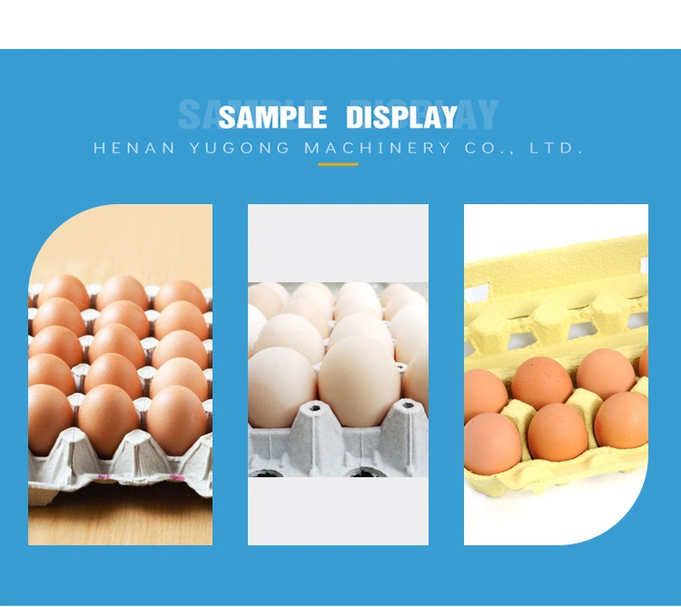Factory Price Paper Eggs Tray Carton Making Machine Egg Tray Molding Machine for Sale