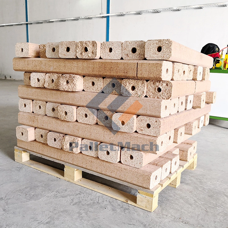 Paper Wood Pallet Blocks Making Machine for Euro Pallet