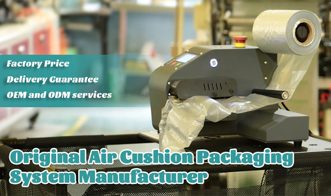 Best Quality Industrial Usage Pillow Bubble Inflatable Bag Air Bubble Packaging Machine