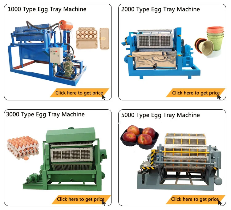 Egg Tray Machine Automatic Pulp Paper Forming Egg Tray Making Machine for Carton