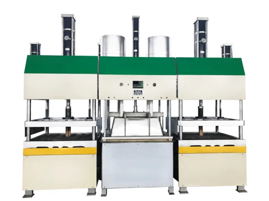 Semi Automatic Disposable Biodegradable Tableware Pulp Molding Machine Semi Automatic Production Line