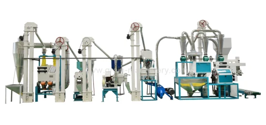 Industrial 500kg/H Maize Milling Machine with Packaging