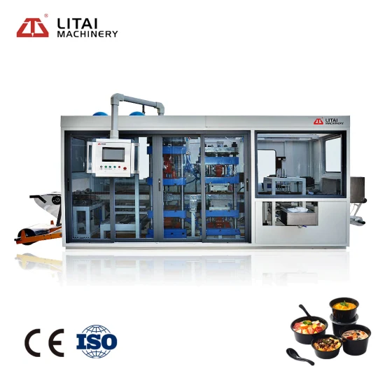 Fully Automatic Doner Kebab Take Away Lunch Box Forming Making Machine Production Line with CE and ISO Certification