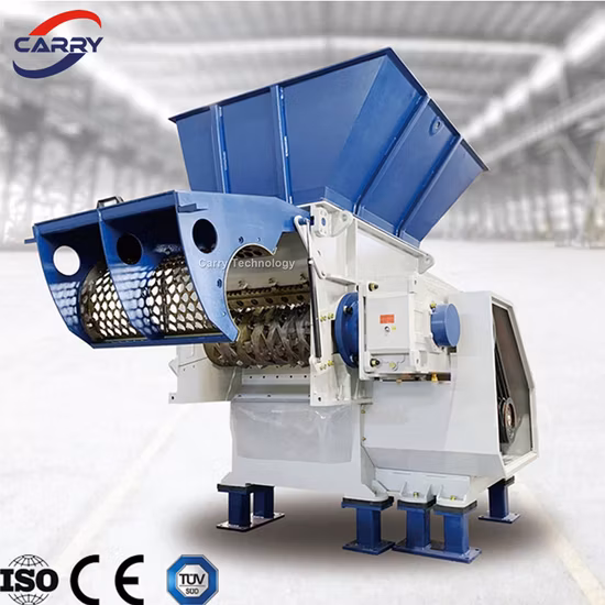 Waste Cardboard Wood Scrap Plastic Metal Paper Pallet Shredder Machine for Wood
