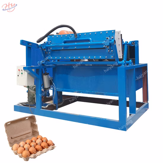 Waste Paper Recycing Automatic Carton Making Egg Tray Machine