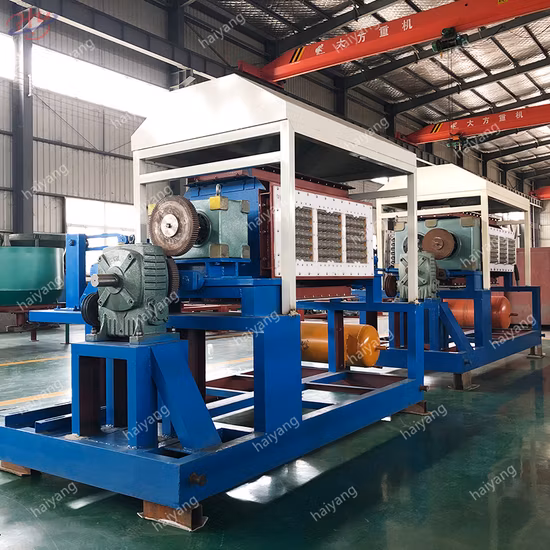 Waste Paper Recycing Automatic Carton Making Egg Tray Machine