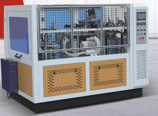 Production Line Ultrasonic Disposable Double Wall Paper Cup Holder Tea Cup Coffee Cups Making Machine